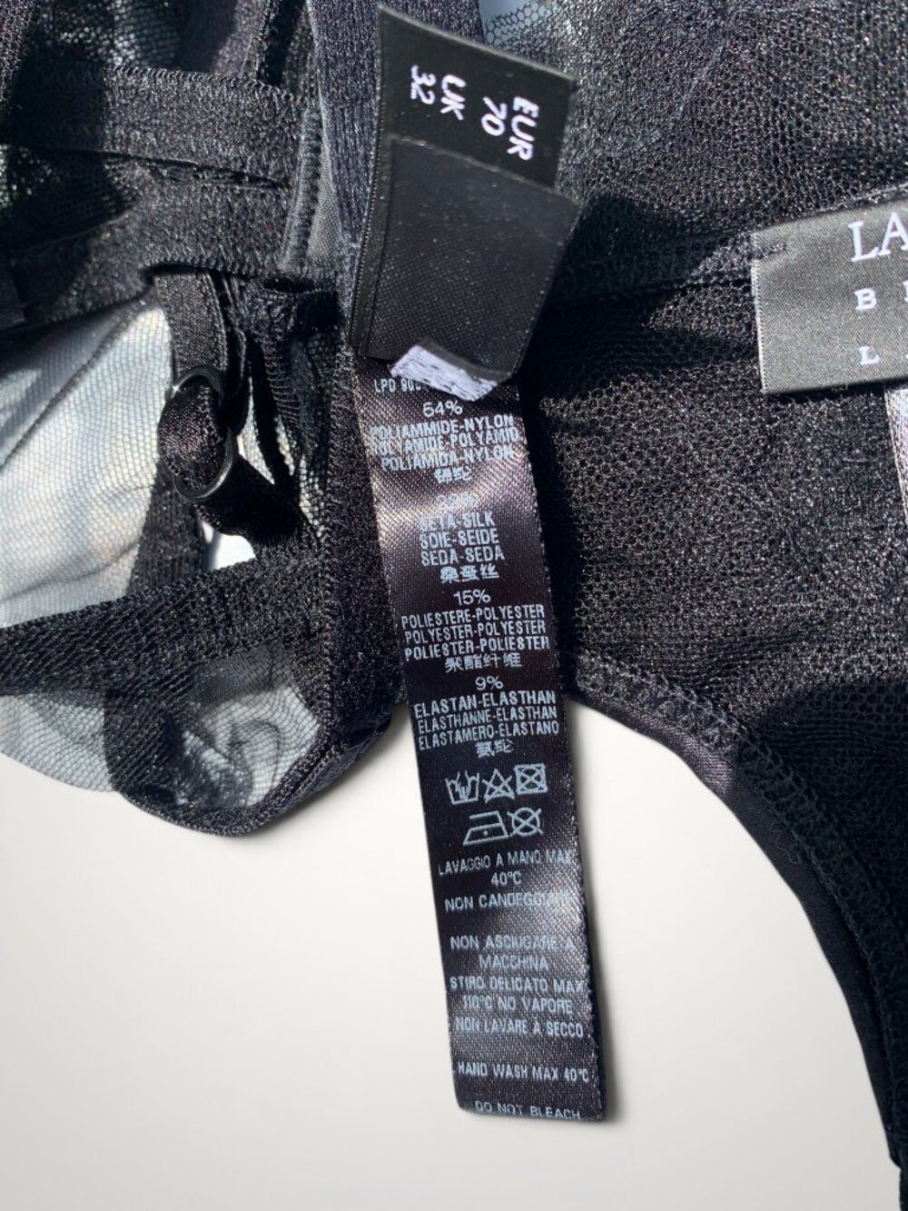 La Perla Black Label Lingerie set, Size 32 C - Picture 10 of 13